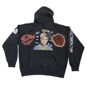 Xxxtentacion Memorial Pullover Hoodie Black Mens 3XL RARE Jon Lauren Brand